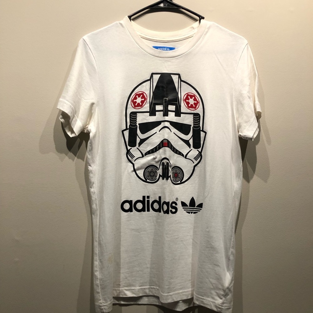 Adidas White Star Wars Stormtrooper Tee